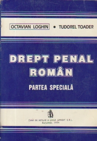 Drept penal roman, Partea speciala