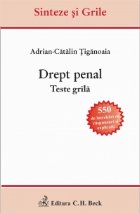 coperta Drept penal. Teste grila - 550 de intrebari cu raspunsuri si explicatii