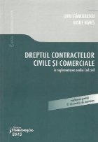 Dreptul contractelor civile comerciale reglementarea