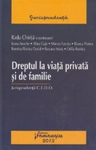 Dreptul viata privata familie