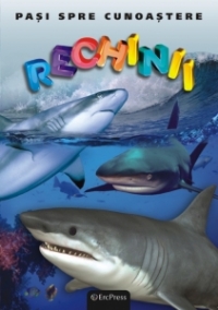 DVD Enciclopedia Junior nr. 14. Pasi spre cunoastere - Rechinii (carte + DVD)