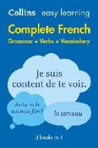coperta Easy Learning French Complete Grammar, Verbs and Vocabulary