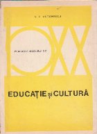 Educatie Cultura