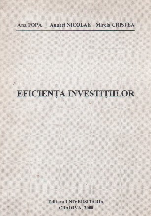 Eficienta investitiilor