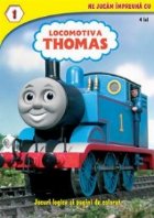 coperta Ne jucam impreuna cu locomotiva Thomas. Jocuri logice si pagini de colorat