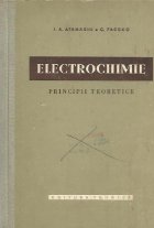 coperta Electrochimie - Principii teoretice