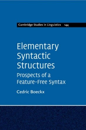 Elementary Syntactic Structures
