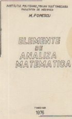 Elemente analiza matematica Partea