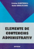Elemente contencios administrativ