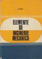 Elemente de inginerie mecanica (Pentru petrochimie)