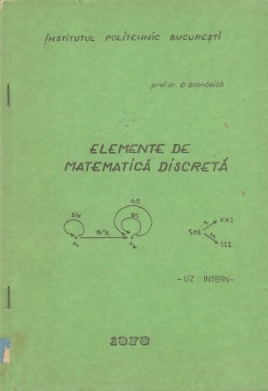 Elemente de Matematica Discreta (Stanasila)