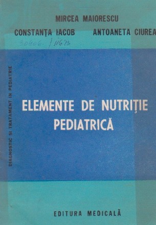 Elemente de nutritie pediatrica