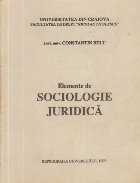 Elemente sociologie juridica