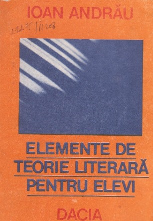 Elemente de teorie literara pentru elevi