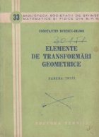 Elemente de transformari geometrice partea intai