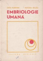 coperta Embriologie umana
