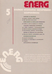 ENERG - Energie, Economie, Recuperare, Gospodarire, Volumul al V-lea