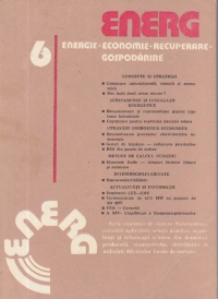 ENERG 6 - Energie. Economie. Recuperare. Gospodarire