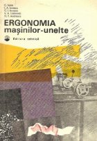 Ergonomia masinilor unelte