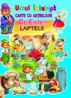 coperta Ce este? Laptele (carte cu abtibilduri)