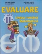 Evaluare clasa Limba romana Matematica