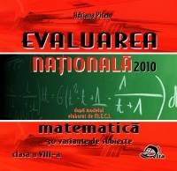 Evaluare nationala - matematica 2010