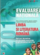 Evaluarea Nationala 2012 Limba Literatura
