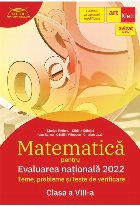 Evaluarea nationala 2022. Matematica. Clasa a VIII-a. Teme, probleme si teste de verificare (Clubul matematici