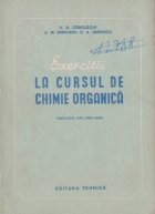coperta Exercitii la cursul de chimie organica