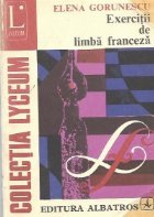 Exercitii limba franceza Gramatica lexic