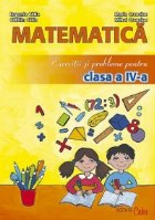 coperta EXERCITII SI PROBLEME DE MATEMATICA PENTRU CLASA a IV-a