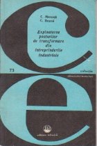 Exploatarea posturilor de transformare din intreprinderile industriale