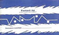 Factura A5, 3 ex, autocopiativa (cu TVA)