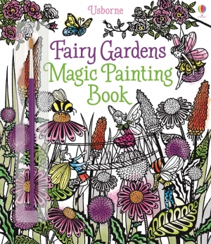 Fairy gardens magic painting book