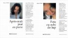 Fata cu ochi de lup/Apres-midi joue au piano, poezii, editie bilingva, romana - franceza