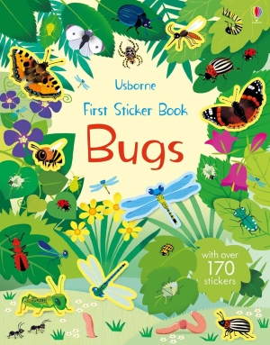 First sticker book bugs