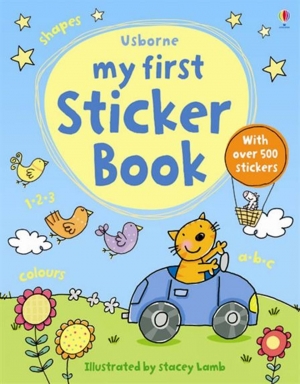 My first sticker book