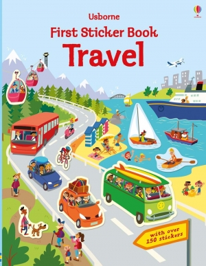 First sticker book travel