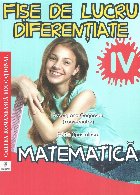 Fise lucru diferentiate Matematica pentru