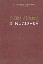 coperta Fizica atomica si nucleara pentru reciclare postliceala