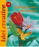 coperta Flori decorative din margele