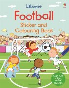 Football sticker and colouring book