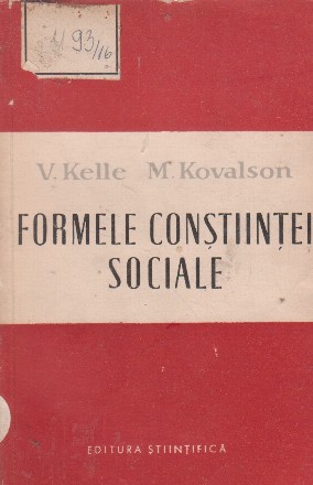 Formele constiintei sociale
