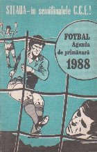 coperta Fotbal Agenda de primavara 1988