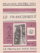 coperta Le francophile, 3/1990