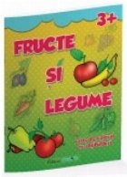 coperta Fructe si legume - Carte de colorat cu abtibilduri (3+)
