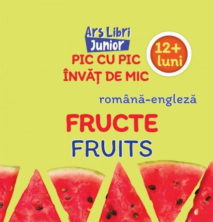 Fructe : română-engleză,12 luni +