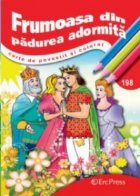 Frumoasa din padurea adormita - Carte de povestit sau colorat