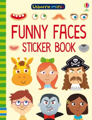 Funny faces sticker book