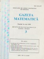 Gazeta Matematica, Nr. 3/1999